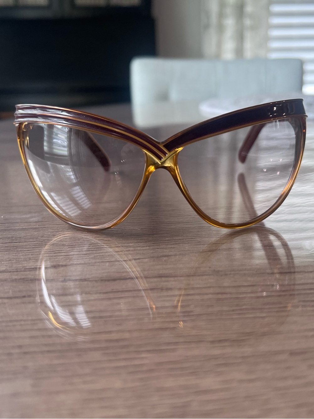 Vintage Christian Dior Sunglasses- 1980’s - CD 2505 30- Oversized Frog Optyl